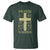 Christian Patriotic T Shirt Prayer Warrior Camo American Flag Bible Verse Faith Jesus - Wonder Print Shop