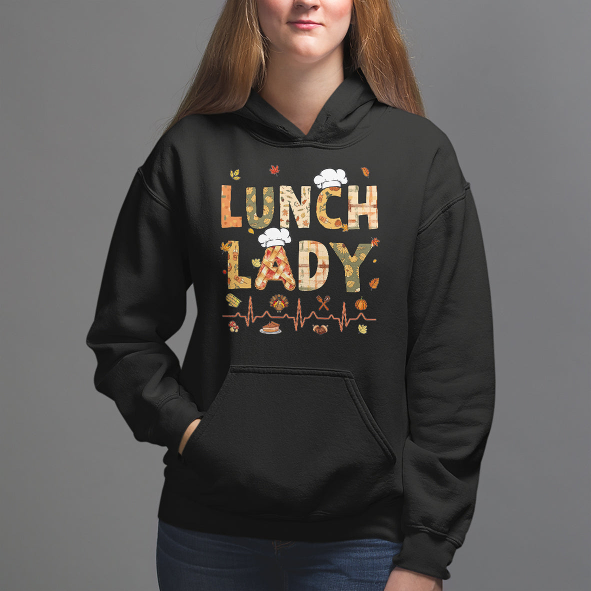 Welcome Back To School Cafeteria Crew Lunch Lady  Hoodie - Wonder Print Shop