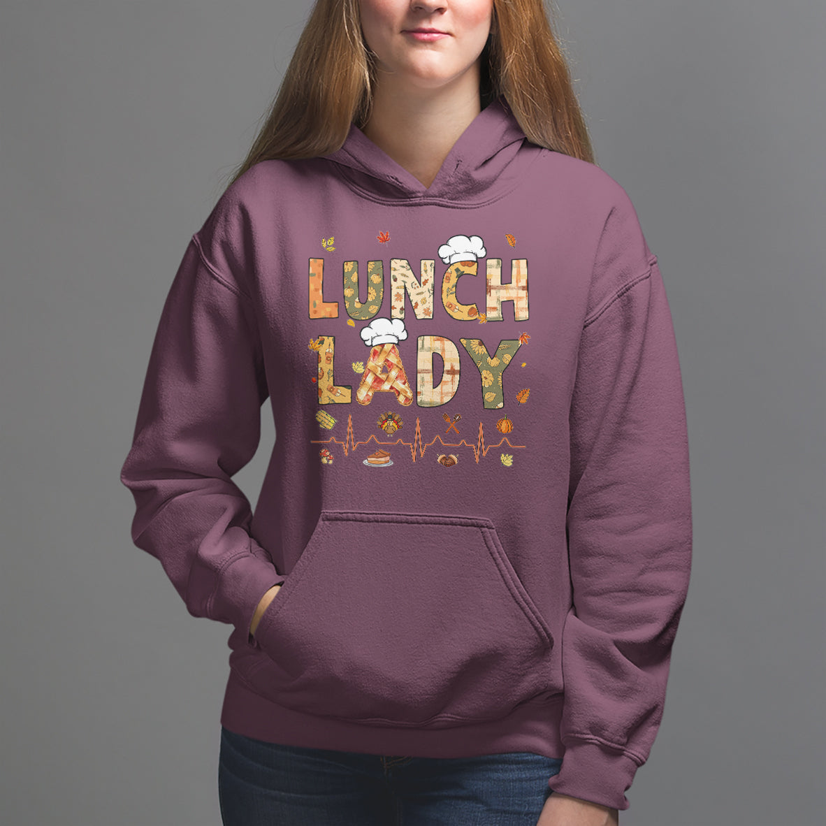 Welcome Back To School Cafeteria Crew Lunch Lady  Hoodie - Wonder Print Shop