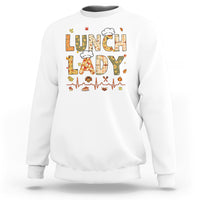 Welcome Back To School Cafeteria Crew Lunch Lady  Sweatshirt - Wonder Print Shop