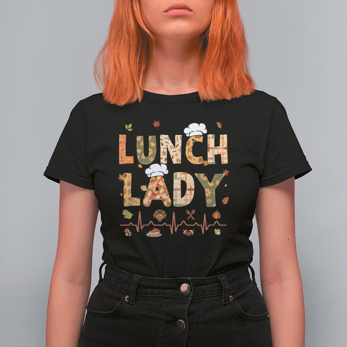 Welcome Back To School Cafeteria Crew Lunch Lady  T Shirt For Women - Wonder Print Shop