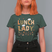 Welcome Back To School Cafeteria Crew Lunch Lady  T Shirt For Women - Wonder Print Shop
