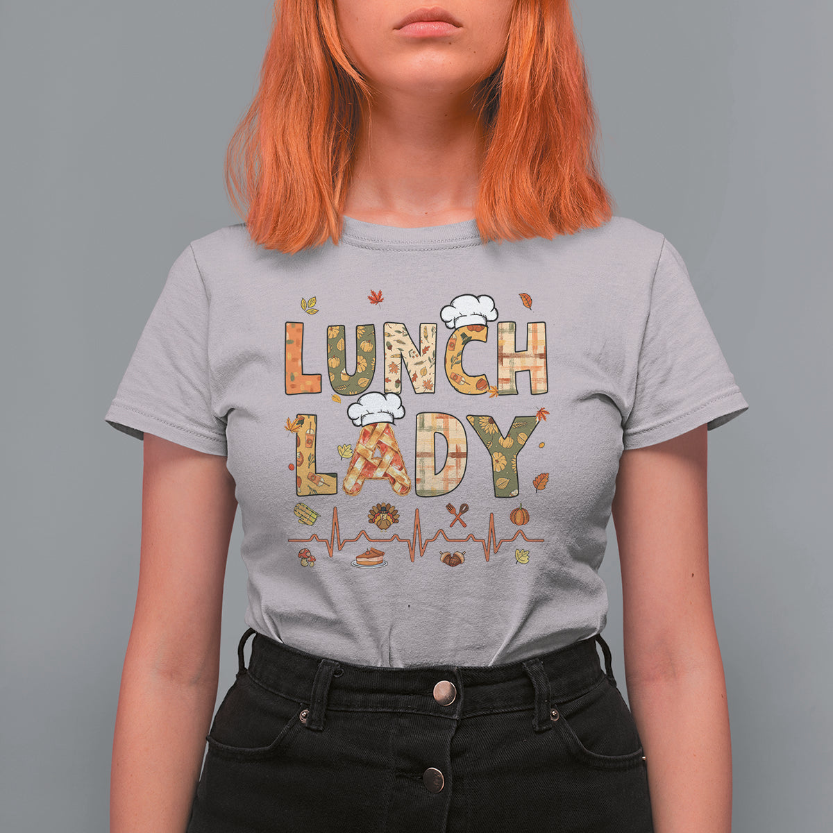 Welcome Back To School Cafeteria Crew Lunch Lady  T Shirt For Women - Wonder Print Shop