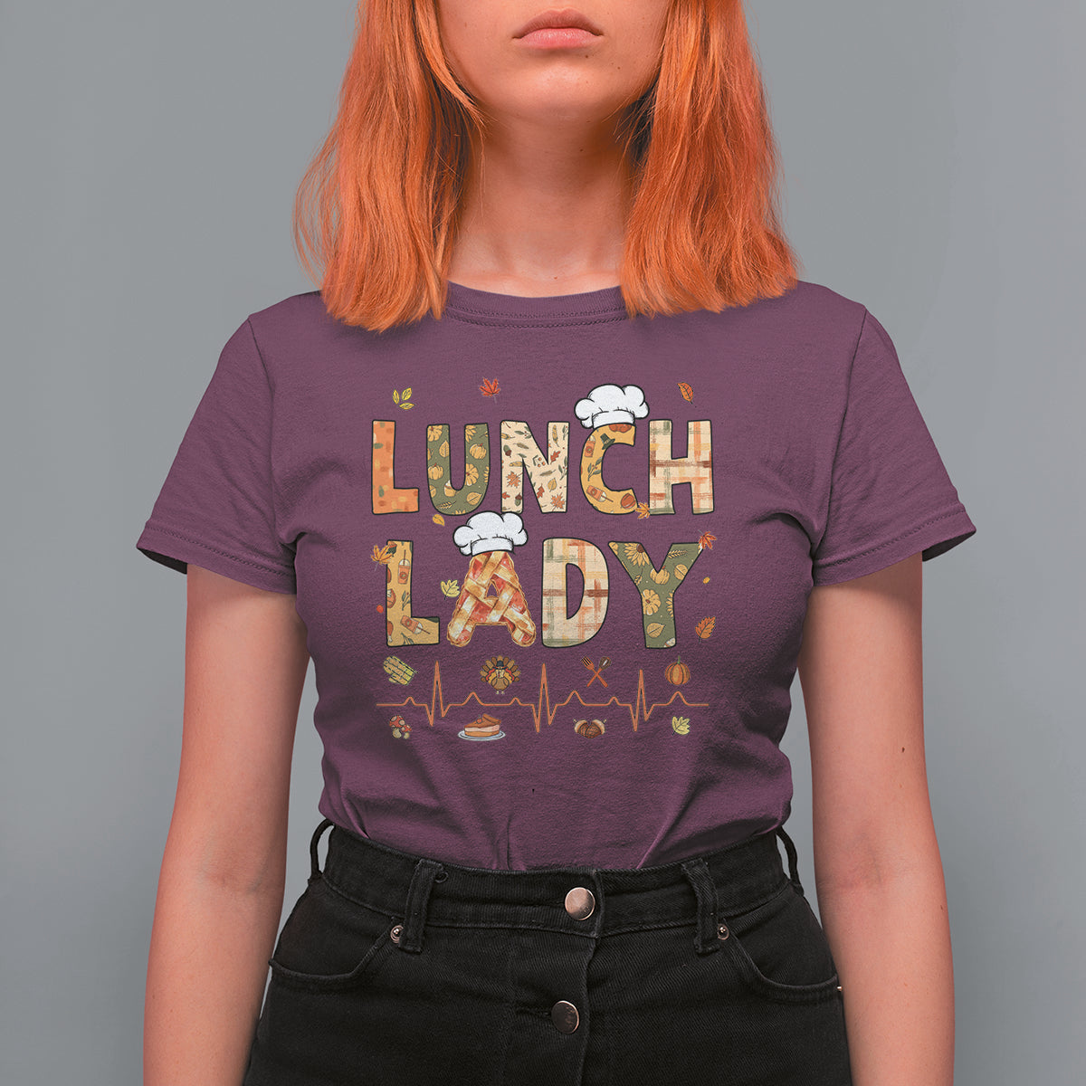 Welcome Back To School Cafeteria Crew Lunch Lady  T Shirt For Women - Wonder Print Shop