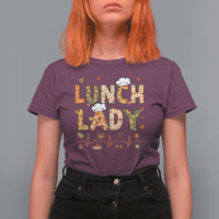 Welcome Back To School Cafeteria Crew Lunch Lady  T Shirt For Women - Wonder Print Shop