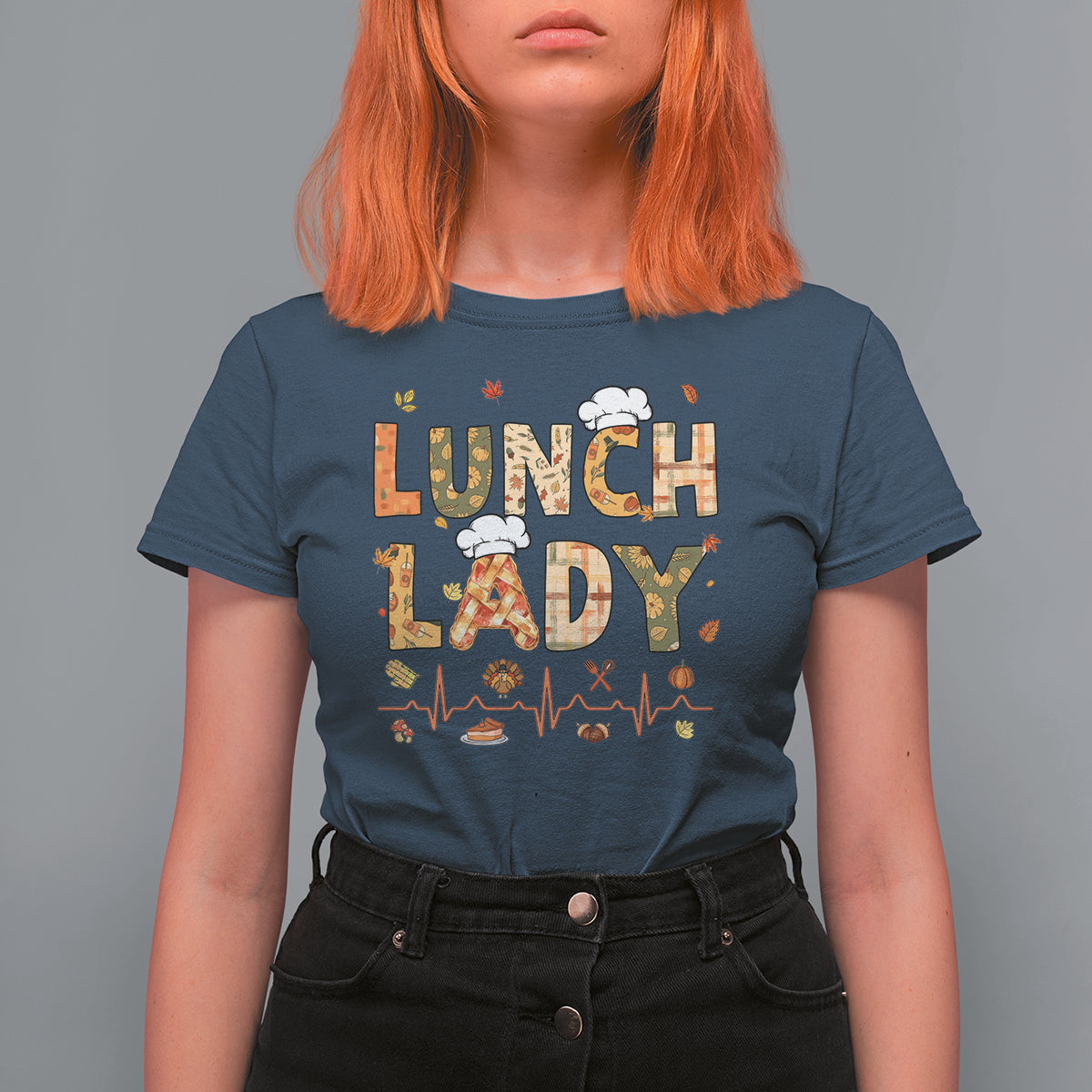 Welcome Back To School Cafeteria Crew Lunch Lady  T Shirt For Women - Wonder Print Shop