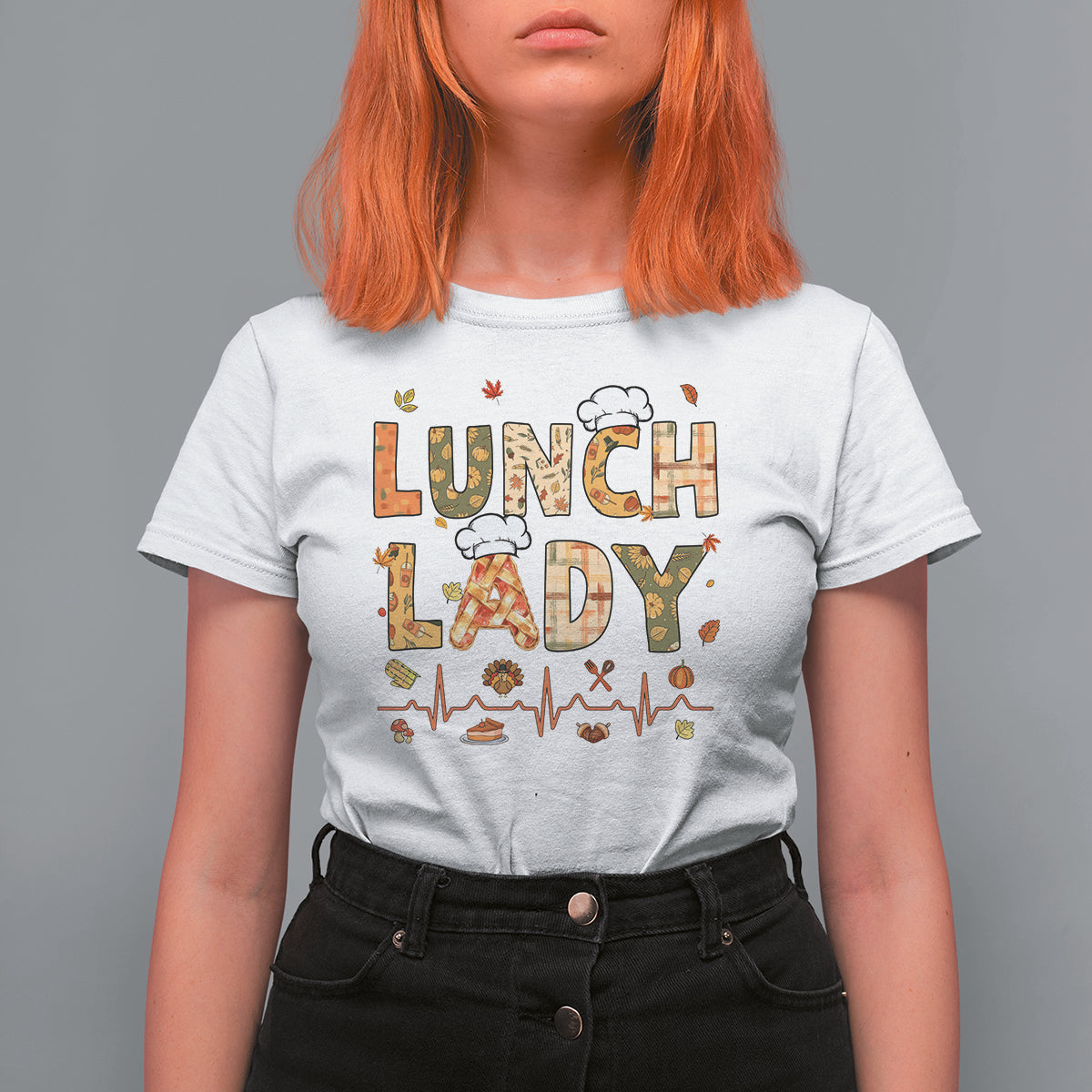 Welcome Back To School Cafeteria Crew Lunch Lady  T Shirt For Women - Wonder Print Shop