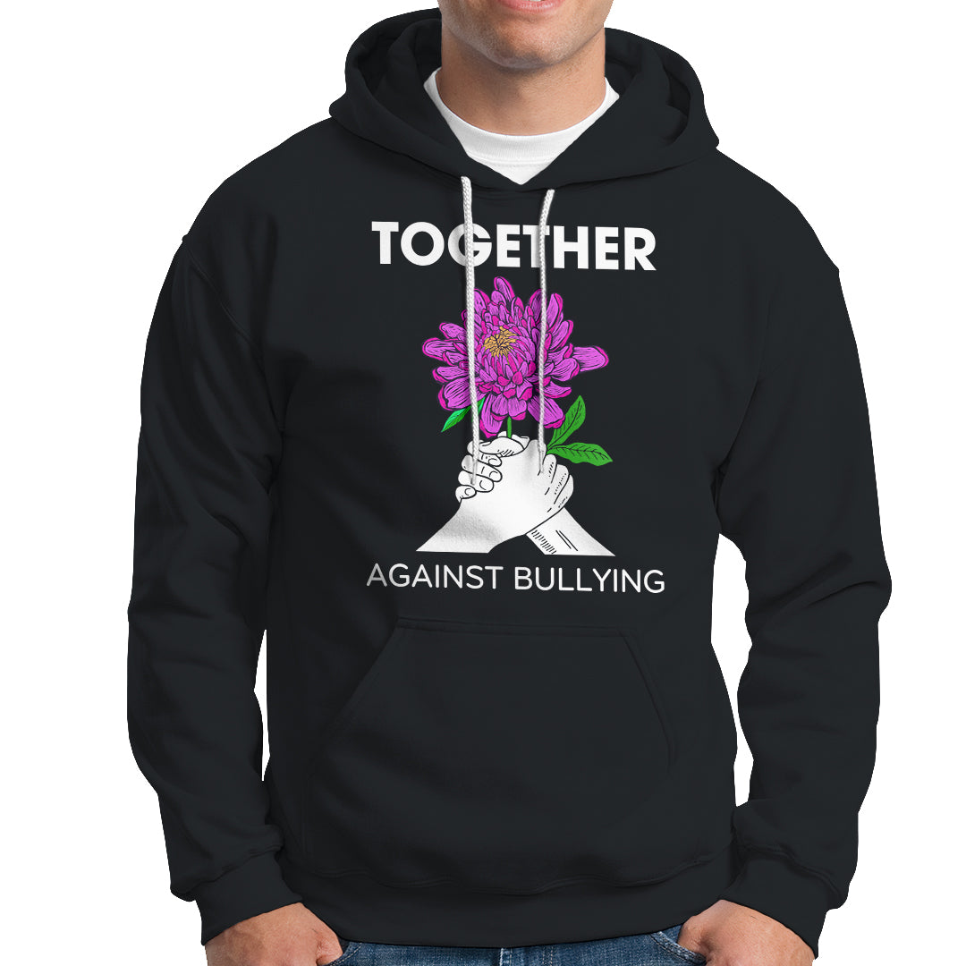 Anti Bullying Hoodie Together Against Bullying Orange - Wonder Print Shop