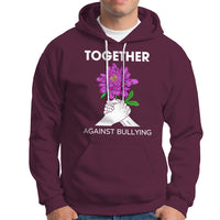 Anti Bullying Hoodie Together Against Bullying Orange - Wonder Print Shop