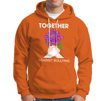Anti Bullying Hoodie Together Against Bullying Orange - Wonder Print Shop