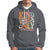 Anti Bullying Hoodie Kind Vibes Only End Bullying Retro Groovy - Wonder Print Shop
