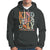 Anti Bullying Hoodie Kind Vibes Only End Bullying Retro Groovy - Wonder Print Shop