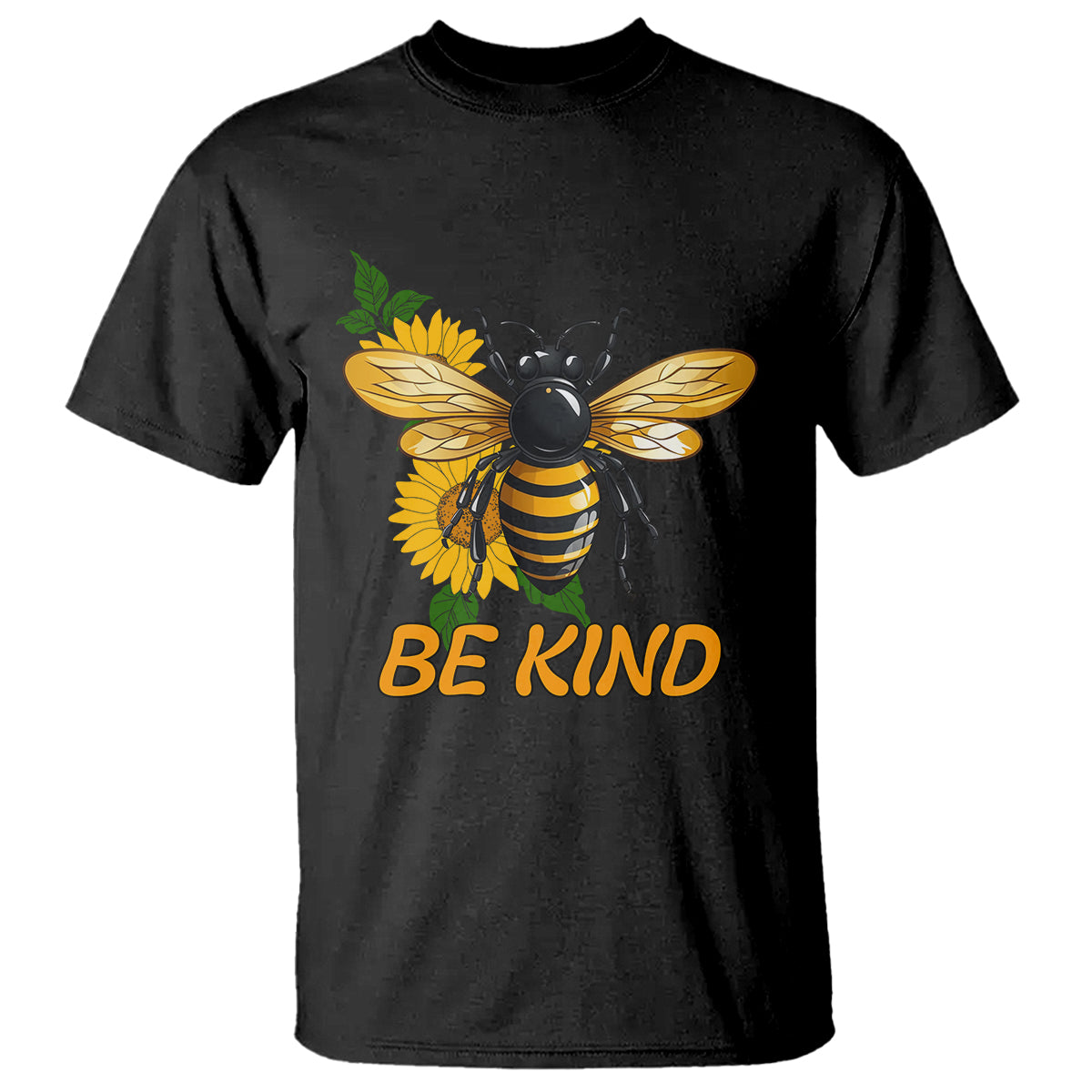 Anti Bullying T Shirt Be Kind Floral Bee Choose Kindness - Wonder Print Shop
