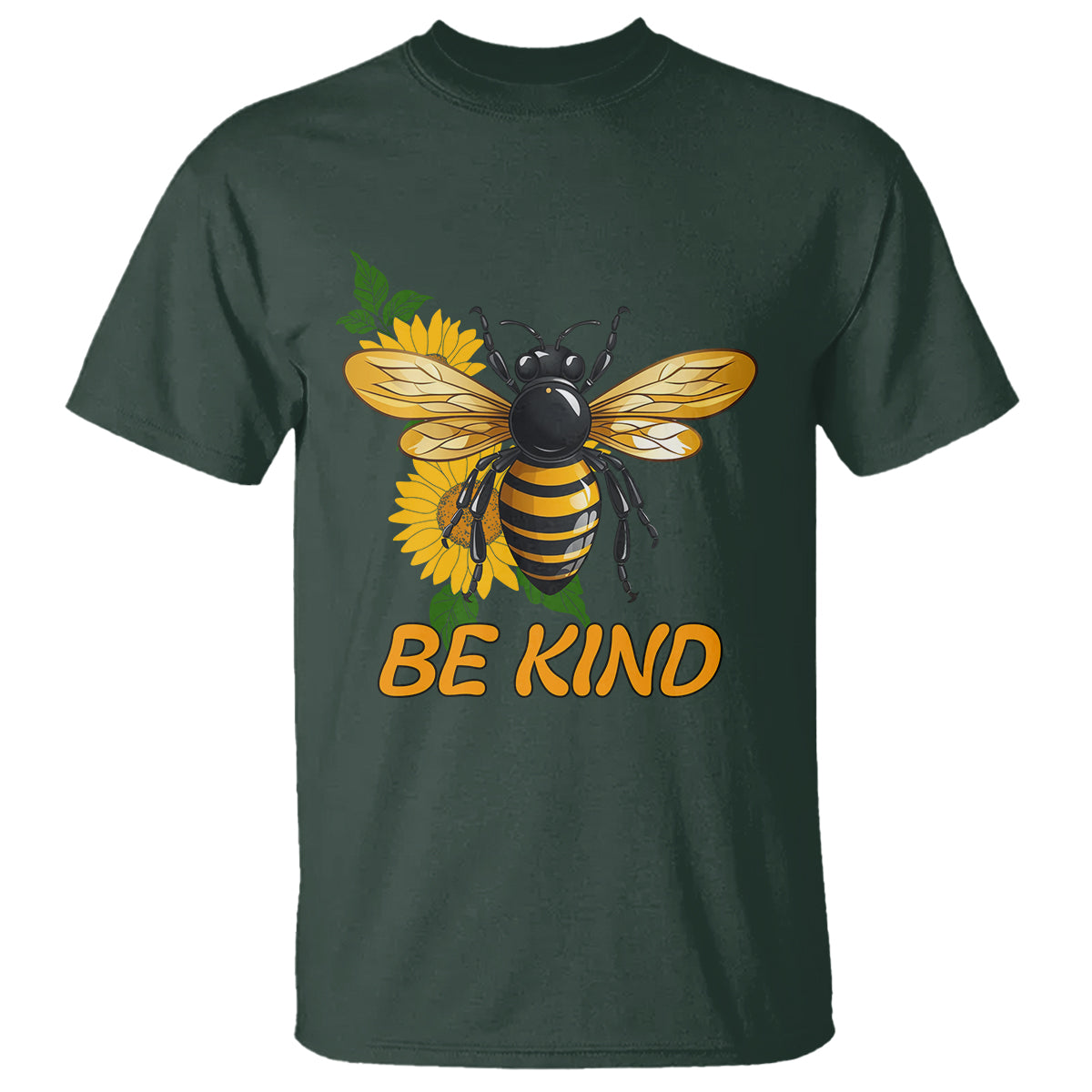 Anti Bullying T Shirt Be Kind Floral Bee Choose Kindness - Wonder Print Shop