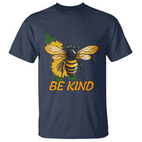 Anti Bullying T Shirt Be Kind Floral Bee Choose Kindness - Wonder Print Shop