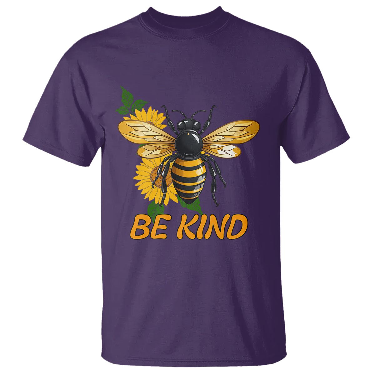 Anti Bullying T Shirt Be Kind Floral Bee Choose Kindness - Wonder Print Shop
