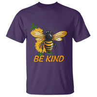 Anti Bullying T Shirt Be Kind Floral Bee Choose Kindness - Wonder Print Shop