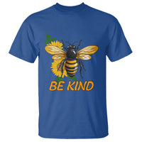 Anti Bullying T Shirt Be Kind Floral Bee Choose Kindness - Wonder Print Shop