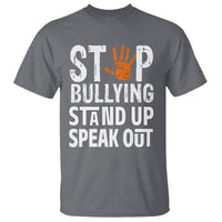 Anti Bullying T Shirt Stop Bullying Orange Stand Up Speak Out - Wonder Print Shop