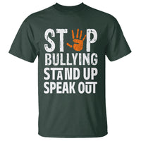 Anti Bullying T Shirt Stop Bullying Orange Stand Up Speak Out - Wonder Print Shop