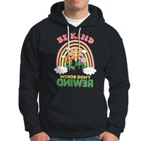Anti Bullying Hoodie Be Kind Words Don't Rewind Rainbow - Wonder Print Shop