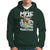 Mele Kalikimaka Tropical Hawaiian Christmas in Hawaii Surfing Santa Hoodie - Wonder Print Shop