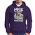 Mele Kalikimaka Tropical Hawaiian Christmas in Hawaii Surfing Santa Hoodie - Wonder Print Shop