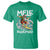 Mele Kalikimaka Tropical Hawaiian Christmas in Hawaii Surfing Santa T Shirt - Wonder Print Shop