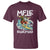 Mele Kalikimaka Tropical Hawaiian Christmas in Hawaii Surfing Santa T Shirt - Wonder Print Shop