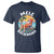 Mele Kalikimaka Tropical Hawaiian Christmas in Hawaii Sunbath Santa T Shirt - Wonder Print Shop