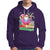 Mele Kalikimaka Tropical Hawaiian Christmas in Hawaii Beach Santa Hoodie - Wonder Print Shop