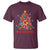 Tropical Hawaiian Hibiscus Christmas Tree Mele Kalikimaka T Shirt - Wonder Print Shop