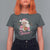 Retro Pink Santa T Shirt For Women Tis The Season Feliz Navidad Latin America Mexican Christmas - Wonder Print Shop