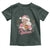Retro Pink Santa Toddler T Shirt Tis The Season Feliz Navidad Latin America Mexican Christmas