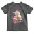 Retro Pink Santa Toddler T Shirt Tis The Season Feliz Navidad Latin America Mexican Christmas