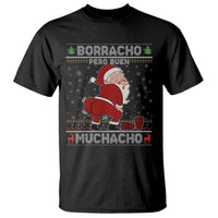 Funny Drunk Mexican Santa T Shirt Borracho Pero Buen Muchacho Good Guy in Spanish - Wonder Print Shop