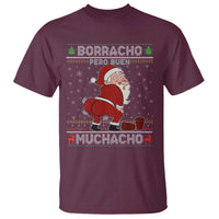 Funny Drunk Mexican Santa T Shirt Borracho Pero Buen Muchacho Good Guy in Spanish - Wonder Print Shop