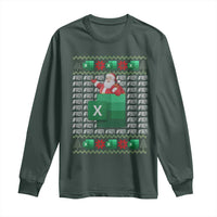 Funny Christmas Accountant Long Sleeve Shirt Excel REF Error Spreadsheet Santa Gift