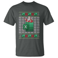 Funny Christmas Accountant T Shirt Excel REF Error Spreadsheet Santa Gift - Wonder Print Shop