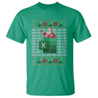 Funny Christmas Accountant T Shirt Excel REF Error Spreadsheet Santa Gift - Wonder Print Shop