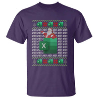 Funny Christmas Accountant T Shirt Excel REF Error Spreadsheet Santa Gift - Wonder Print Shop
