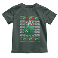 Funny Christmas Accountant Toddler T Shirt Excel REF Error Spreadsheet Santa Gift
