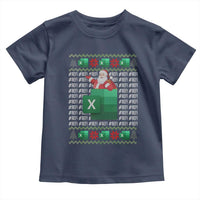 Funny Christmas Accountant Toddler T Shirt Excel REF Error Spreadsheet Santa Gift