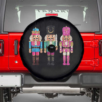 Christmas Nutcracker Spare Tire Cover Sequin Sparklle Festive Xmas Vintage