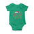 Christmas Bruh Baby Onesie Red Plaid Retro Xmas Pajamas Matching