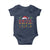 Christmas Bruh Baby Onesie Red Plaid Retro Xmas Pajamas Matching
