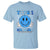 Diabetes Awareness T Shirt Blue Ribbon T1D Warrior Support Squad Retro Groovy - Wonder Print Shop