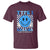 Diabetes Awareness T Shirt Blue Ribbon T1D Warrior Support Squad Retro Groovy - Wonder Print Shop
