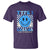 Diabetes Awareness T Shirt Blue Ribbon T1D Warrior Support Squad Retro Groovy - Wonder Print Shop