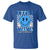 Diabetes Awareness T Shirt Blue Ribbon T1D Warrior Support Squad Retro Groovy - Wonder Print Shop